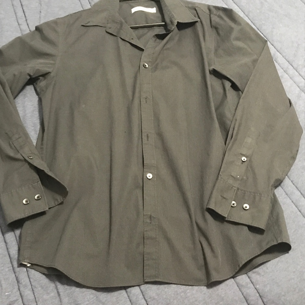 Black mens dress shirt